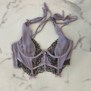 For love and lemons lavender purple corset